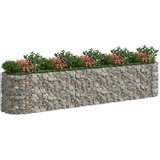  Gabionska povišena gredica od pocinčanog željeza 500x100x100 cm | shoptok.hr