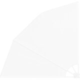 vidaXL Zaslon za zasebnost na balkonu Bela 140 x 140 cm blago | Shoptok.si