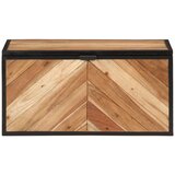 vidaXL Kutija za pohranu 60x30x30 cm masivno drvo bagrema i željezo | shoptok.hr