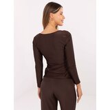 Italy Moda Blouse-IT-BZ-21629.82-dark brown | Shoptok.si