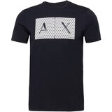 Armani Exchange Majica tamno plava / bijela Cijene
