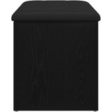  Skladišna Klupa Crna Hrastovina 80x40x45 cm Inženjerska Drva | shoptok.hr