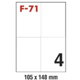NALJEPNICA TTO 105X148 100/1,TTO105148