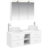  Set namještaja za kupaonicu 4 kom. Bijela | shoptok.hr