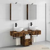  Set ormarića za kupaonicu 5 kom. Dimljeni hrast | shoptok.hr
