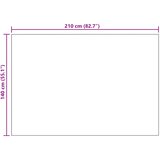  Pokrivač Krema 210 x 140 cm Runo | shoptok.hr