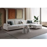 Atelier Del Sofa Aries Relax Joker Right ugaona garnitura na razvlačenje 180 × 356 cm, bela | Eponuda.com
