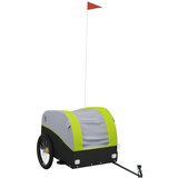  Kolesarska tovorna prikolica črna in zelena 45 kg žel | Shoptok.si