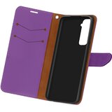 AVIZAR denarnica in etui s stojalom za samsung galaxy S21, videz zrnatega usnja, priložen pašcek za zapestje - vijolicna, (20626137) | Shoptok.si