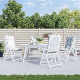 vidaXL Blazine za stole 4 kosi vzorec listov oxford tkanina | Shoptok.si