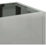  Povišeni vrtni gredica 60x26x45 cm Galvanizirani čelik | shoptok.hr
