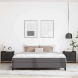 vidaXL Postelja Drugo Siva 180 x 200 cm Umetna koža | Shoptok.si
