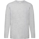 Fruit Of The Loom Value Men's Grey Long Sleeve T-shirt | ePonuda.com