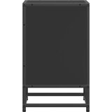  Noćni ormarići 2 kom crni 40x31x50 cm Konstruirano drvo i metal | shoptok.hr