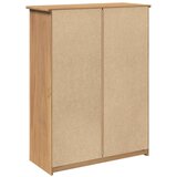 vidaXL Ormarić za cipele Panama 80 x 35 x 105 cm od masivne borovine | shoptok.hr