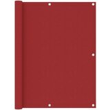 vidaXL Balkonsko platno rdeče 120x600 cm oksford blago, (20692928) | Shoptok.si