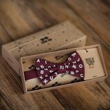 TIED UP Leptir mašna ćirilica bordo | Eponuda.com