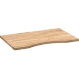  Ploča za radni stol svjetlosmeđa 80x60x2,5 cm drveni pravokutni | shoptok.hr