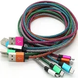 kabl usb 2.0 na microusb m/m metal color , 1m