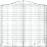  Lučne gabionske košare 13kom 200x50x180/200cm pocinčano željezo | shoptok.hr