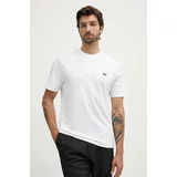 Lacoste Bombažna kratka majica moški, bela barva