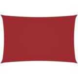 vidaXL Senčno jadro oksford blago pravokotno 2x5 m rdeče, (20965074) | Shoptok.si