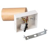  Brilagi - Zidna spot svetiljka SELE 1xGU10/30W/230V bela/dekor hrasta | Eponuda.com