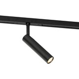 QAZQA Moderne spot zwart voor railsysteem 1-fase - Slimline Uzzy cene