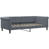  Dnevni ležaj bez madracem tamnosivi 90x190 cm baršunasti | Eponuda.com