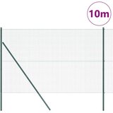  Temeljna zavarena žičana ograda 10 x 1,5 m Zelena Mreža | shoptok.hr