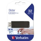  USB memorijski stik 2.0 Verbatim 32GB, crni, Store'n'Go, slider | Eponuda.ba