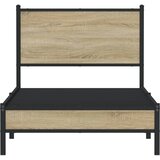  Metalni okvir kreveta bez madraca boja hrasta sonome 80x200 cm | Eponuda.ba