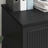  Stol Crna Konstruirano drvo 142,5 x 50 x 75 cm | shoptok.hr