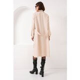 Bigdart Trench Coat - Beige - Double-breasted | shoptok.hr