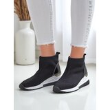 Resti Women's slip-on wedge sneakers with rhinestones Viseq | Shoptok.si