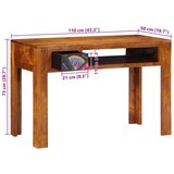  Miza 110x50x73 cm Trdo leseno akacijevo | Shoptok.si