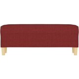  klop vinsko rdeča 100x35x41 cm blago, (20698436) | Shoptok.si