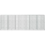  Gabion s žicom debljine 5 mm i mrežom 5x10 cm 600x20x200 cm | shoptok.hr