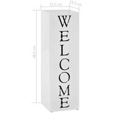  Za kišobrane s natpisom Welcome čelični bijeli | shoptok.hr