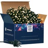 springos božićne lampice, 500 LED, 31,5 m, toplo bijela | shoptok.hr