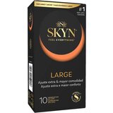 SKYN LARGE EXTRA ADJUSTMENT CONDOMS 10 UNITS | Shoptok.si