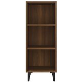  Komoda boja smeđeg hrasta 34,5x32,5x90 cm od konstruiranog drva | shoptok.hr