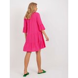 Sublevel Dress-D73761M30214B-fuchsia | shoptok.hr