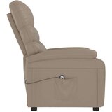  Električni naslonjač od umjetne kože boja cappuccina - Boja cappuccina 1 | shoptok.hr