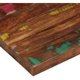 Stolna ploča 70x70x3 8 cm četvrtasta masivno obnovljeno drvo | shoptok.hr