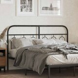  Metalno zamjensko uzglavlje crno 150 cm | shoptok.hr