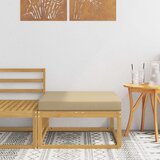  Vanjski otoman Poliester Bijela | shoptok.hr