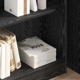  Polica Crni hrast 80 x 24 x 76 cm Konstruirano drvo | shoptok.hr