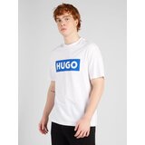 Hugo Blue Majica 'Nico' modra / bela | Shoptok.si