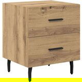  Nočna omarica s predalom 2 pcs artisan hrast 40 x 35 x 47.5 cm, (5000069600) | Shoptok.si